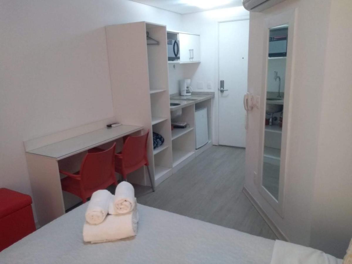 Studio Aconchego, Proximo A Rua Da Consolacao, Aos Metros Republica E Anhangabau, Com Ar Condicionado, Piscina, Academia, Wifi E Varanda サンパウロ エクステリア 写真
