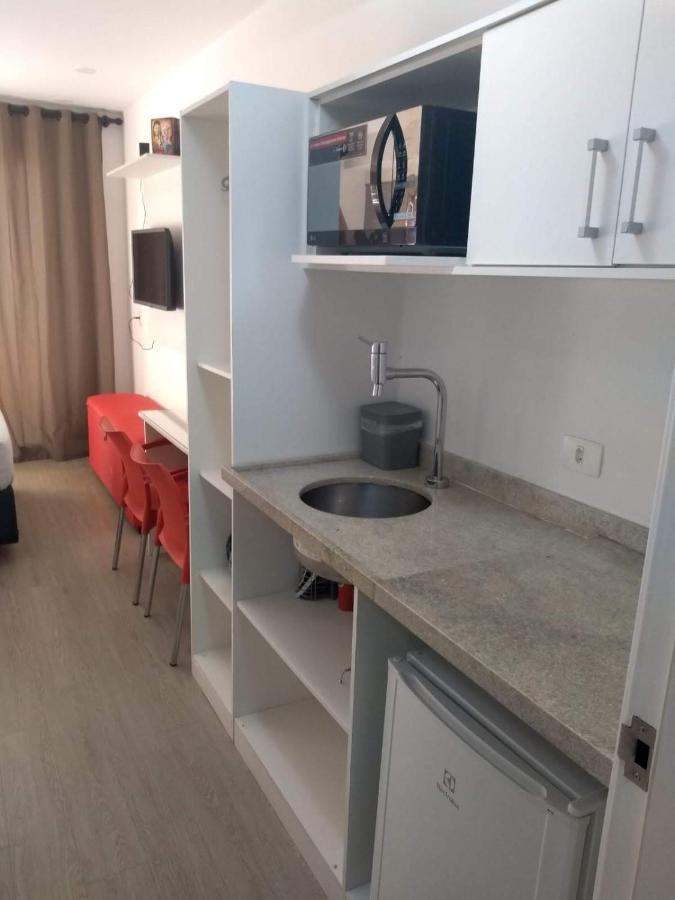 Studio Aconchego, Proximo A Rua Da Consolacao, Aos Metros Republica E Anhangabau, Com Ar Condicionado, Piscina, Academia, Wifi E Varanda サンパウロ エクステリア 写真