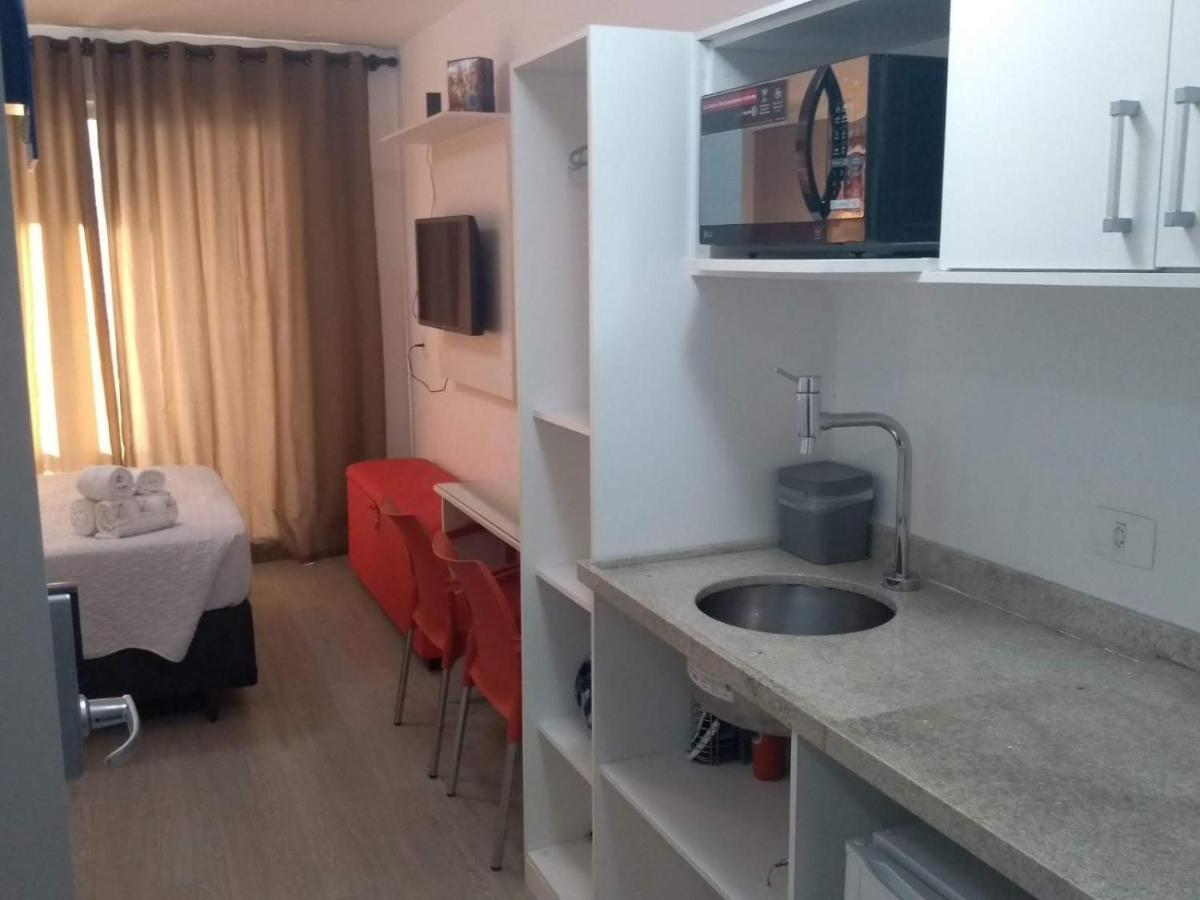 Studio Aconchego, Proximo A Rua Da Consolacao, Aos Metros Republica E Anhangabau, Com Ar Condicionado, Piscina, Academia, Wifi E Varanda サンパウロ エクステリア 写真