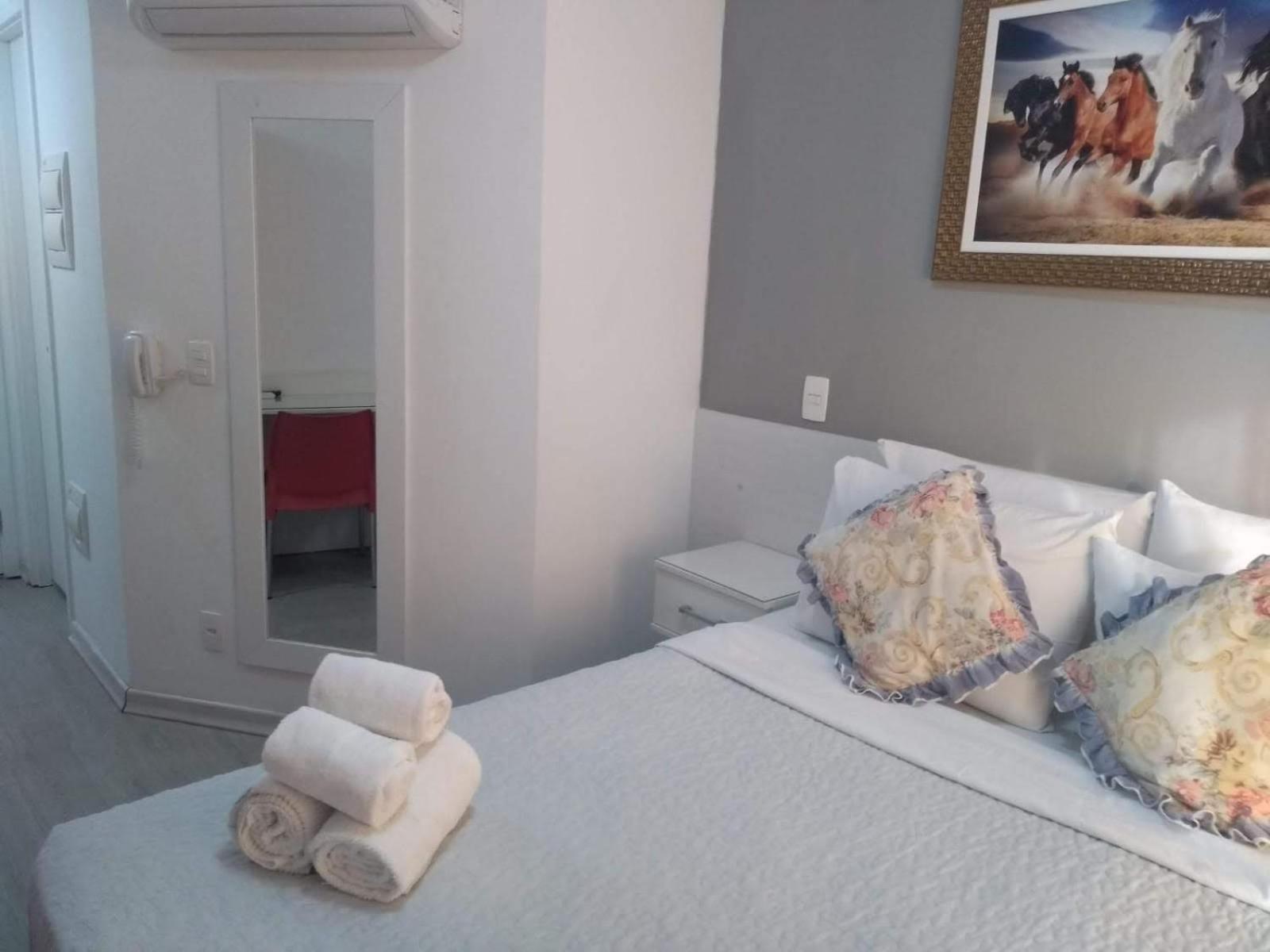 Studio Aconchego, Proximo A Rua Da Consolacao, Aos Metros Republica E Anhangabau, Com Ar Condicionado, Piscina, Academia, Wifi E Varanda サンパウロ エクステリア 写真