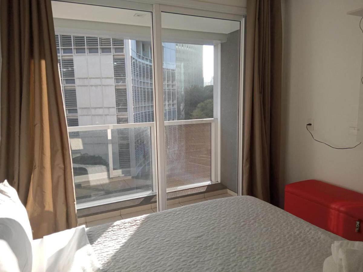 Studio Aconchego, Proximo A Rua Da Consolacao, Aos Metros Republica E Anhangabau, Com Ar Condicionado, Piscina, Academia, Wifi E Varanda サンパウロ エクステリア 写真